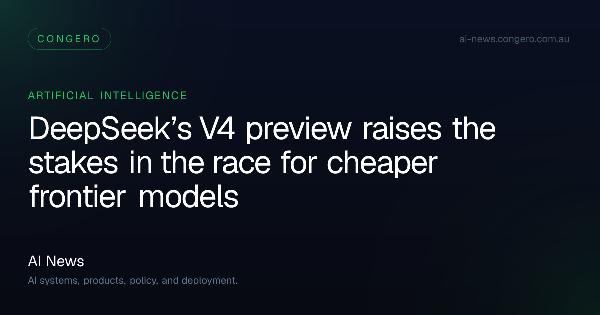 DeepSeek’s V4 preview closes in on frontier models with 1M-token ...