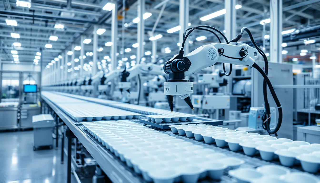 HGHY’s robot-light pulp-molding lines show where industrial AI is actually delivering